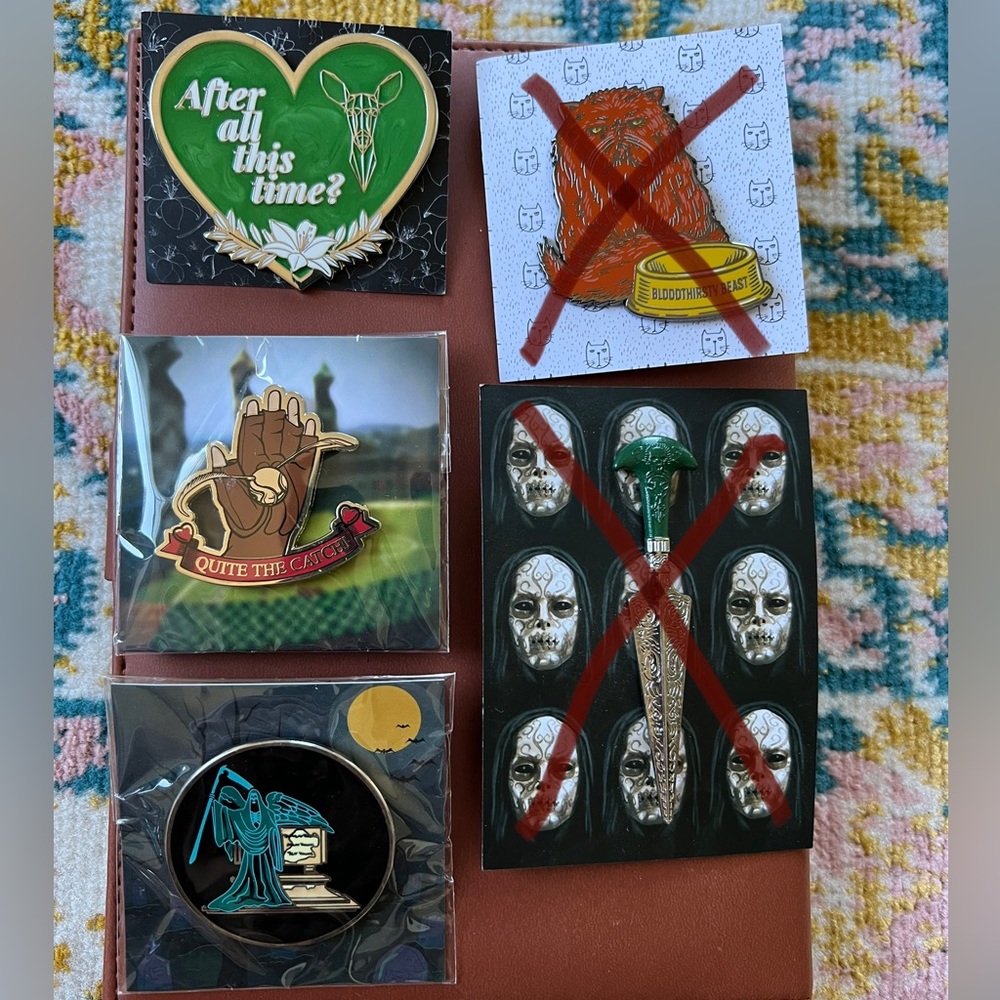 GeekGear Harry Potter Pin Lot